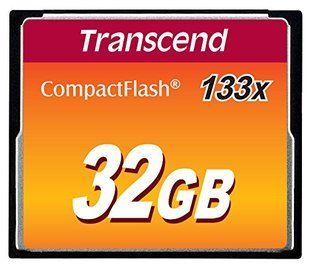 Карта пам'яті Transcend CF 32GB 133X (TS32GCF133) 372235 фото