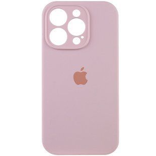 Чохол Silicone Case Full Camera Protective (AA) для Apple iPhone 14 Pro (6.1") Рожевий / Chalk Pink 262107 фото