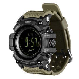 Тактичний годинник 2E Armor GT Army Green з компасом та крокоміром (2E-TCW20ARGN) 364439 фото