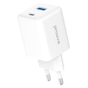 Зарядний Пристрій Proove Pocket Gan 45W Type-C + USB (WCPG45110002) white 383291 фото