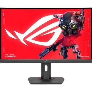 Монітор Asus 27" ROG Strix XG27WCMS HDMI, DP, USB-C, Audio, VA, 2560x1440, 280Hz, 1ms, sRGB 125%, CURVED, AdaptiveSync, HAS, HDR400 362963 фото