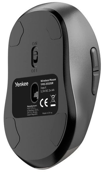 Миша YENKEE YMS 2010SR GYRO, BT, Графіт 393249 фото