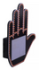 LED Hand на заднє скло автомобіля (without batteries) Black 289193 фото 2
