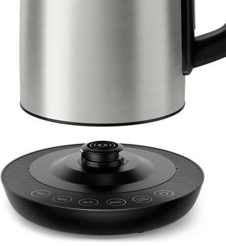 Електрочайник Philips Avance Collection 1.7л, 4 темп.реж, метал (HD9359/90) 370440 фото