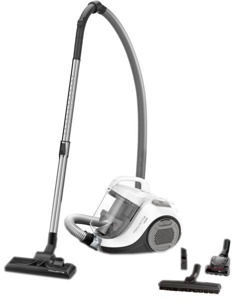 Пилосос Rowenta контейнерний Swift Power Cyclonic, 750Вт, конт пил -1.2л, НЕРА, білий (RO2957EA) 375016 фото