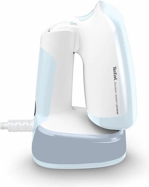 Відпарювач Tefal компактний Access Steam Pocket, 1300Вт, постійна пара - 20гр, біло-блакитний (DT3041E1) 374062 фото