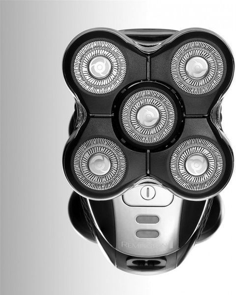 Бритва електр. для голови Remington роторна Ultimate Series RX5, бритв.головок-5, сух.+волог., тример, кейс, чорний (XR1500) 371916 фото