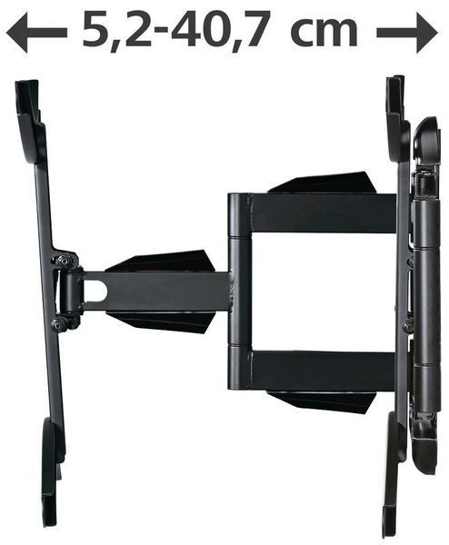 Кріплення ТВ поворотне Hama TV-WB, 32-65", чорний (00118619) 362208 фото