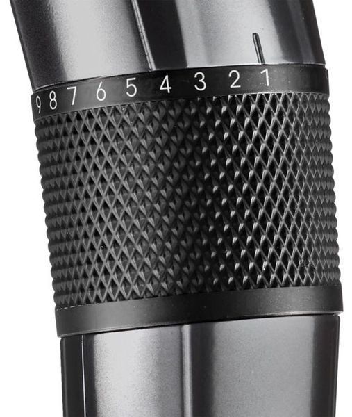 Машинка для стриження Babyliss, мережа+акум., вібраційний мотор, насадок-1, тример, кейс, титан.напил., чорний (E978E) 367490 фото