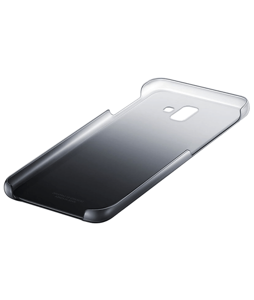 Чохол-накладка Samsung J6 Plus 2018 Gradation Cover EF-AJ610CBEGRU Black 127641 фото
