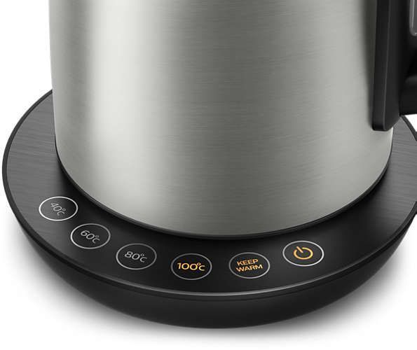Електрочайник Philips Avance Collection 1.7л, 4 темп.реж, метал (HD9359/90) 370440 фото