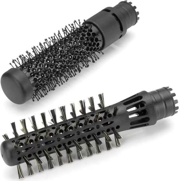 Фен-щітка Babyliss, 300Вт, 2 режими, хол. обдув, 2 насадки, чорний (AS86E) 367336 фото