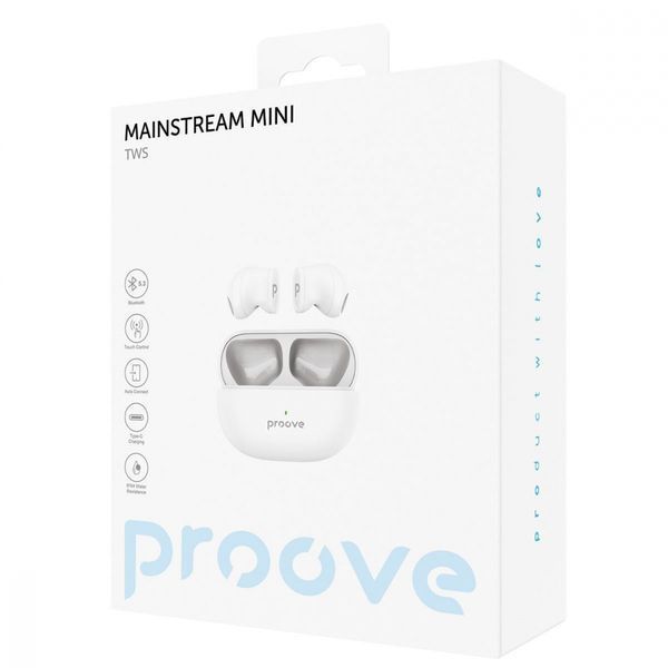 Навушники Proove Mainstream Mini TWS (TWMM00010002) White 287162 фото