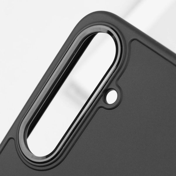 TPU чохол Bonbon Metal Style для Samsung Galaxy S24+ Чорний / Black 284992 фото