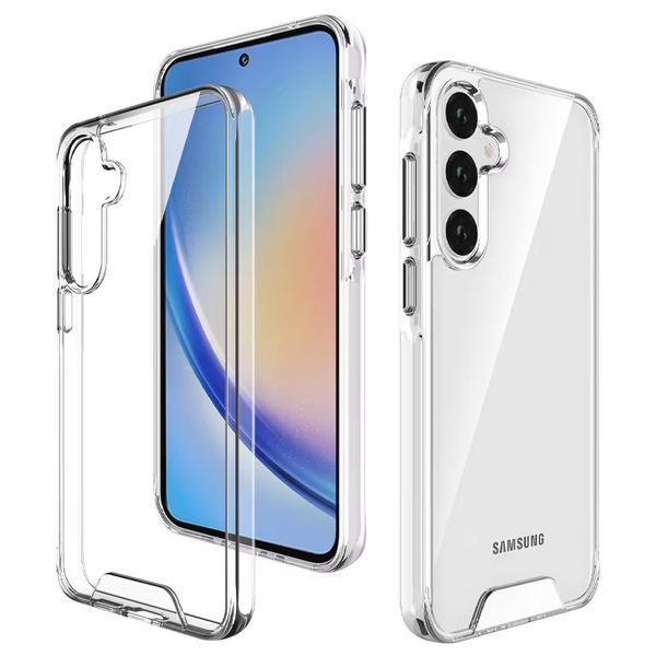Чохол TPU Space Case transparent для Samsung Galaxy A34 5G Прозорий 270307 фото