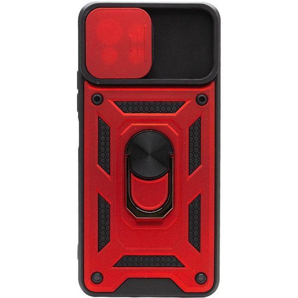 Чохол Ummi Camshield Serge Ring для Xiaomi Mi 11 Lite Червоний 390739 фото