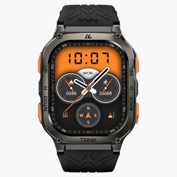 Розумний годинник M3 ULTRA SE TANK M3 ULTRA SE BLK KOSPET 390070 фото