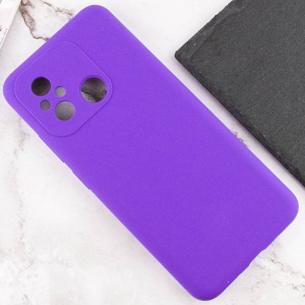 Чохол Silicone Cover Lakshmi Full Camera (AAA) для Xiaomi Redmi 12C Фіолетовий / Amethyst 271875 фото