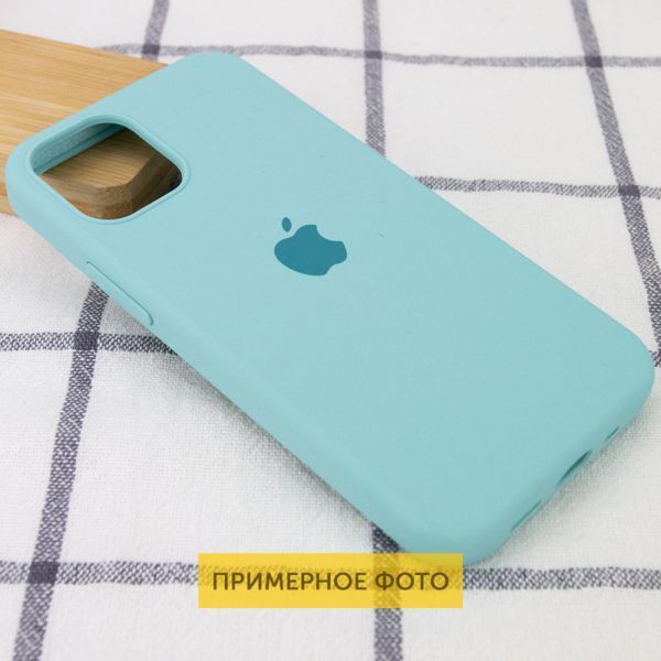 Чохол Silicone Case Full Protective (AA) для Apple iPhone 16 (6.1") Бірюзовий / Marine Green 319353 фото