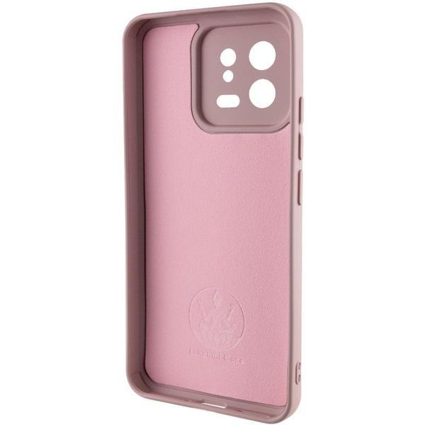 Чохол TPU GETMAN Liquid Silk Full Camera для Xiaomi 13 Рожевий / Pink Sand 397743 фото