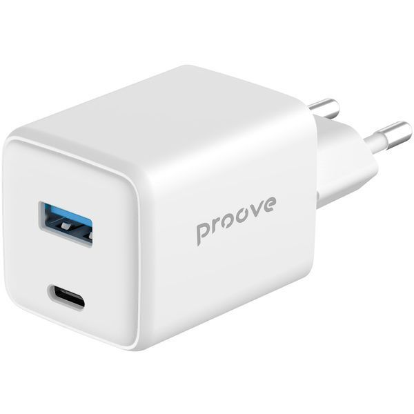 Зарядний Пристрій Proove Pocket Gan 45W Type-C + USB (WCPG45110002) white 383291 фото