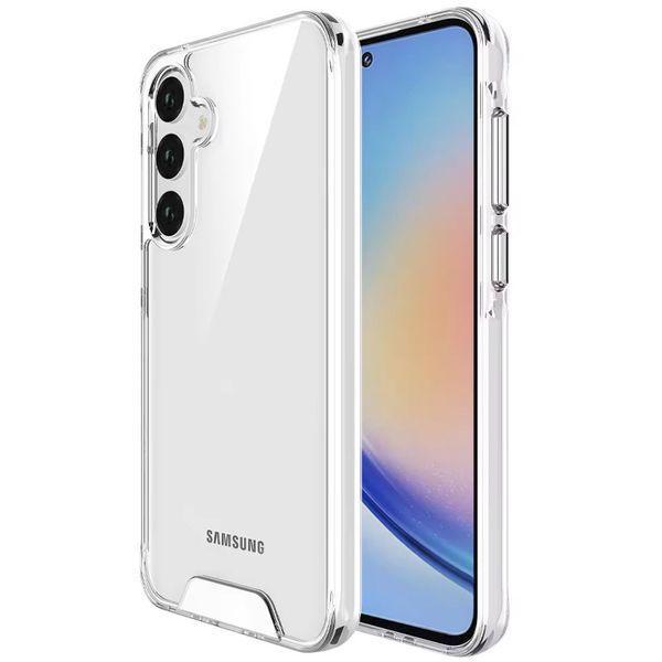Чохол TPU Space Case transparent для Samsung Galaxy A34 5G Прозорий 270307 фото