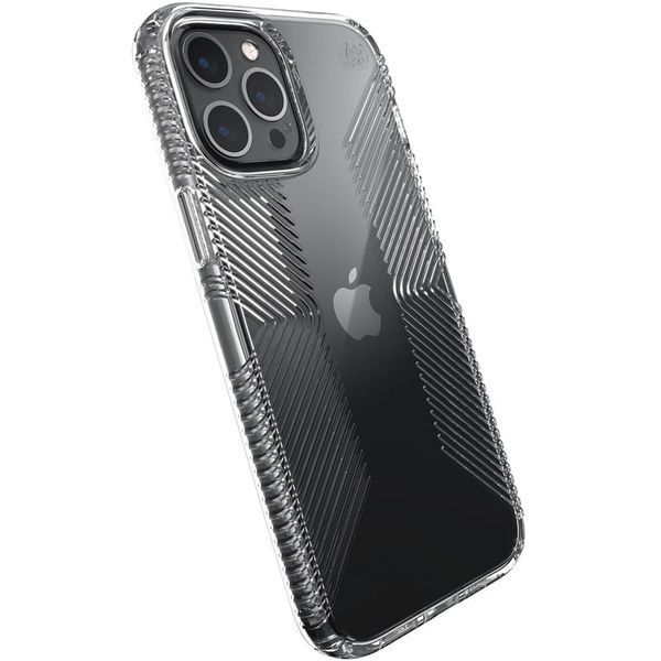Чохол-накладка Speck Presidio Perfect-Clear With Grips Case For Apple IPhone 12 Pro Max - Clear 210007 фото