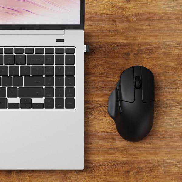Миша Keychron M7 BT/WL/USB-A/USB-C, чорний (M7-A1) 371425 фото