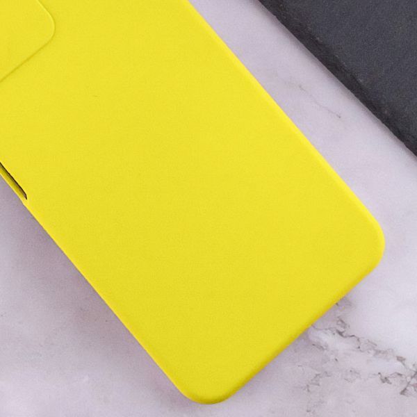 Чохол Silicone Cover Lakshmi Full Camera (AAA) для Xiaomi Redmi 13 4G / Poco M6 4G Жовтий / Yellow 317737 фото