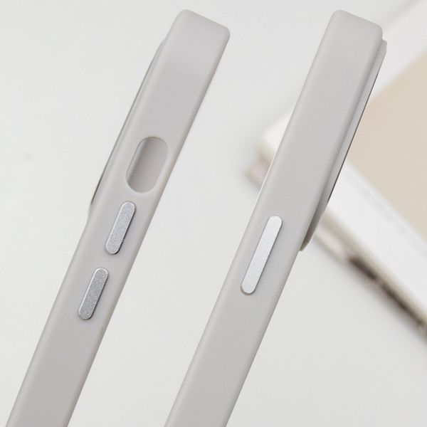 Шкіряний чохол SnapCase with MagSafe для Apple iPhone 14 Pro (6.1") Grey 328996 фото