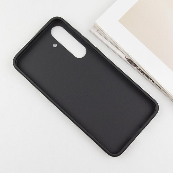 TPU чохол Bonbon Metal Style для Samsung Galaxy S24+ Чорний / Black 284992 фото