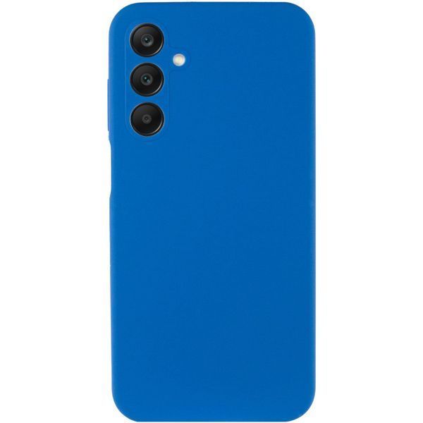 Чохол TPU GETMAN Liquid Silk Full Camera для Samsung Galaxy A05s Синій / Navy Blue 357028 фото