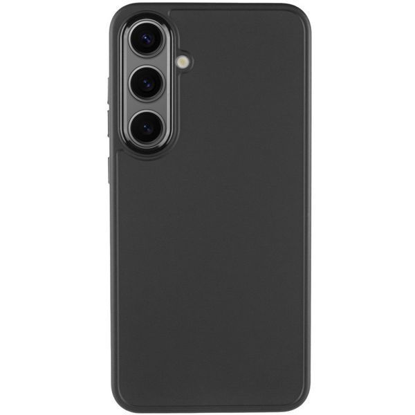 TPU чохол Bonbon Metal Style для Samsung Galaxy S24+ Чорний / Black 284992 фото
