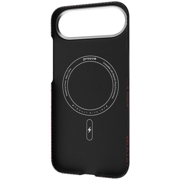 Чохол Proove Carbon Slim with Magnetic Ring iPhone 17 Air (PCCSIP17AR52) glowrise 395958 фото