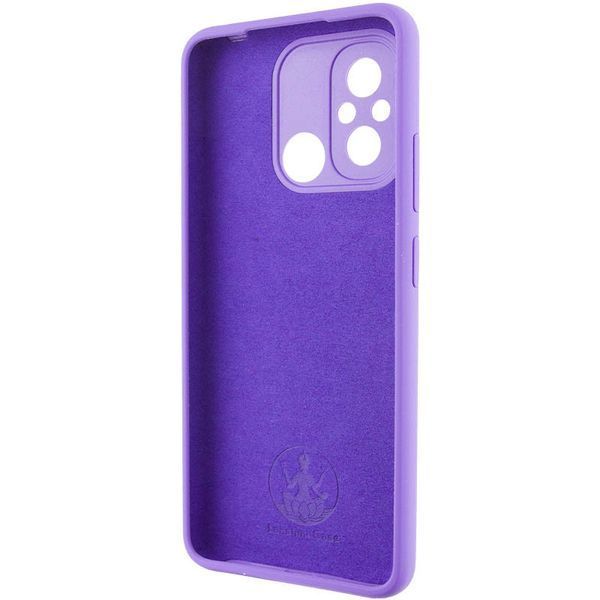 Чохол Silicone Cover Lakshmi Full Camera (AAA) для Xiaomi Redmi 12C Фіолетовий / Amethyst 271875 фото