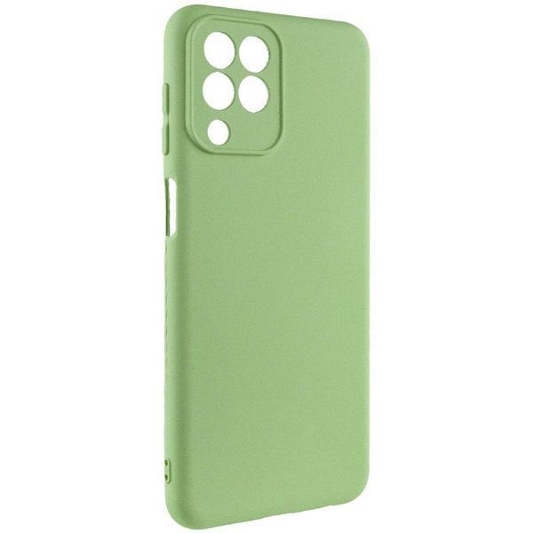 Чохол TPU GETMAN Liquid Silk Full Camera для Samsung Galaxy M33 5G Зелений / Pistachio 397563 фото