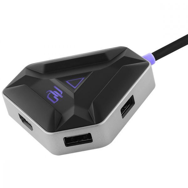 Type-C-Хаб Proove Gaming Spectre (2*USB3.0 + Type-C + PD100W + HDMI) (HBPG10221205) Dark Gray 326659 фото