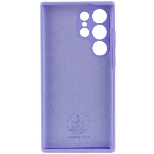 Чохол Silicone Cover Lakshmi Full Camera (AAA) для Samsung Galaxy S24 Ultra Бузковий / Dasheen 286922 фото