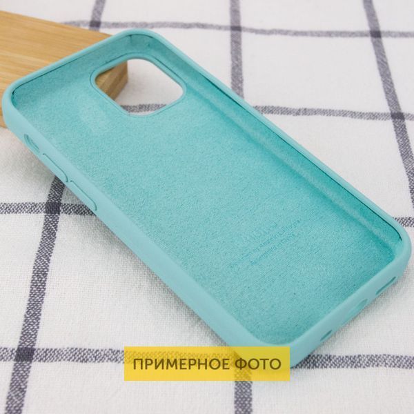 Чохол Silicone Case Full Protective (AA) для Apple iPhone 16 (6.1") Бірюзовий / Marine Green 319353 фото