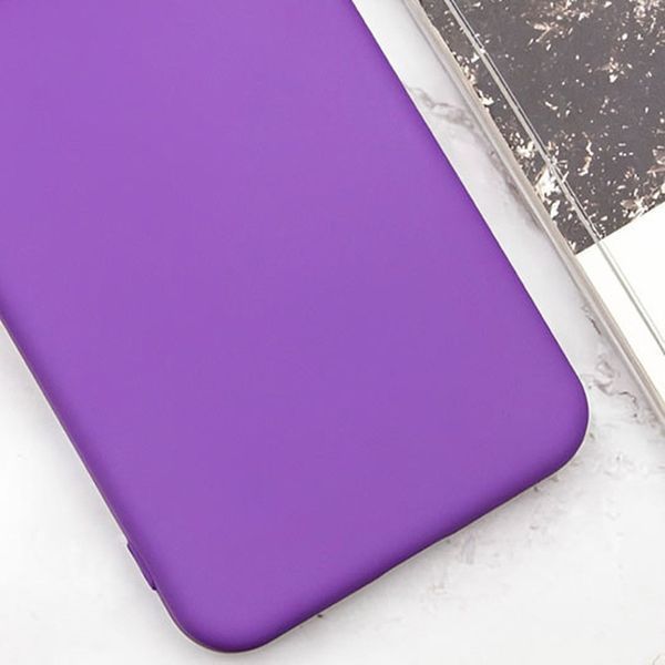 Чохол TPU GETMAN Liquid Silk Full Camera для Xiaomi Redmi 14C / Poco C75 Фіолетовий / Purple 323923 фото