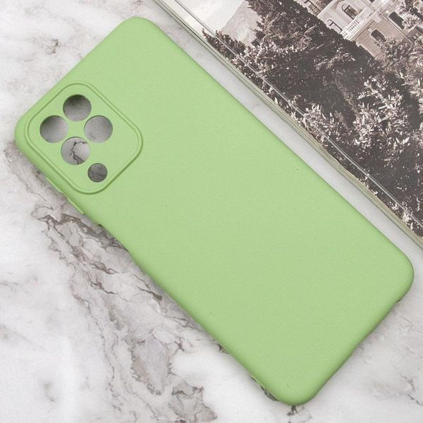 Чохол TPU GETMAN Liquid Silk Full Camera для Samsung Galaxy M33 5G Зелений / Pistachio 397563 фото