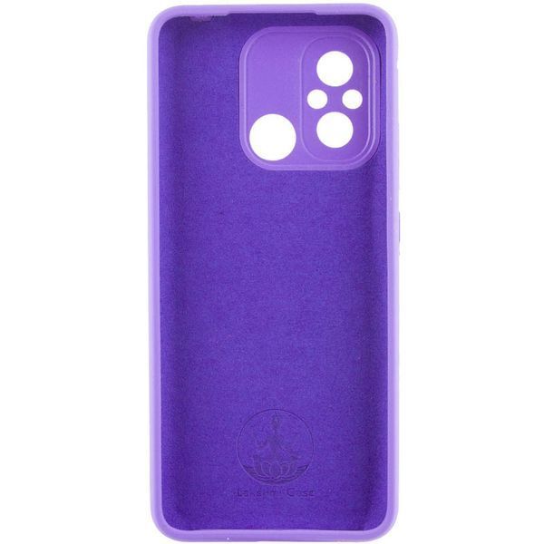 Чохол Silicone Cover Lakshmi Full Camera (AAA) для Xiaomi Redmi 12C Фіолетовий / Amethyst 271875 фото