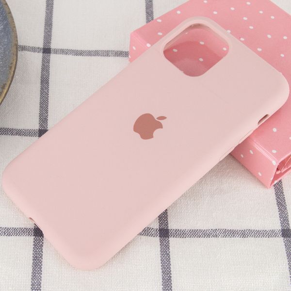 Чохол Silicone Case Full Protective (AA) для Apple iPhone 11 Pro (5.8") Рожевий / Pink Sand 217132 фото