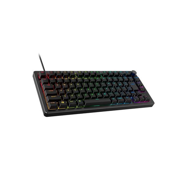 Клавіатура механічна HyperX Alloy Rise 75key, Red, USB-A, EN/UA, RGB, чорний (7G7A4AA) 365961 фото