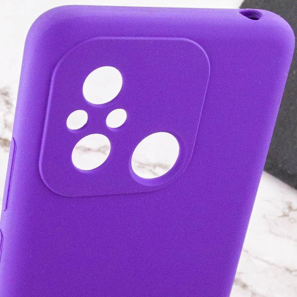 Чохол Silicone Cover Lakshmi Full Camera (AAA) для Xiaomi Redmi 12C Фіолетовий / Amethyst 271875 фото