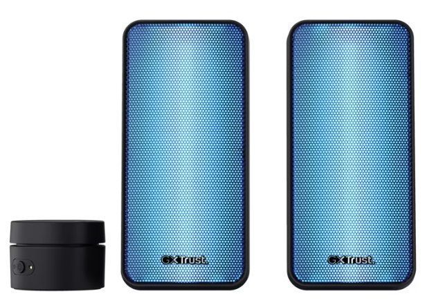 Акустична система Trust GXT 611 Wezz, USB/AUX, RGB/Knob, чорний 363622 фото