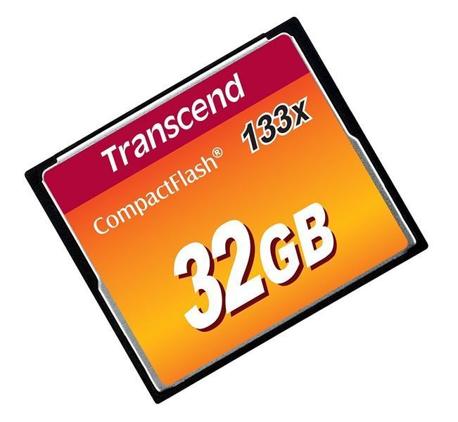 Карта пам'яті Transcend CF 32GB 133X (TS32GCF133) 372235 фото