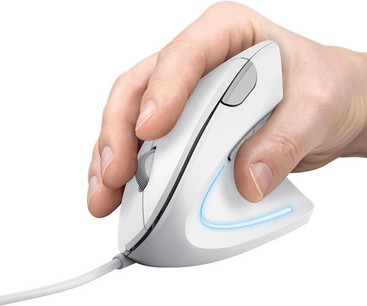 Миша Trust Verto Ergonomic, USB-A, білий (25133_TRUST) 363971 фото