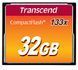 Карта пам'яті Transcend CF 32GB 133X (TS32GCF133) 372235 фото 1
