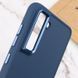 TPU чохол Bonbon Metal Style для Samsung Galaxy S23 Синій / Cosmos blue 270293 фото 5